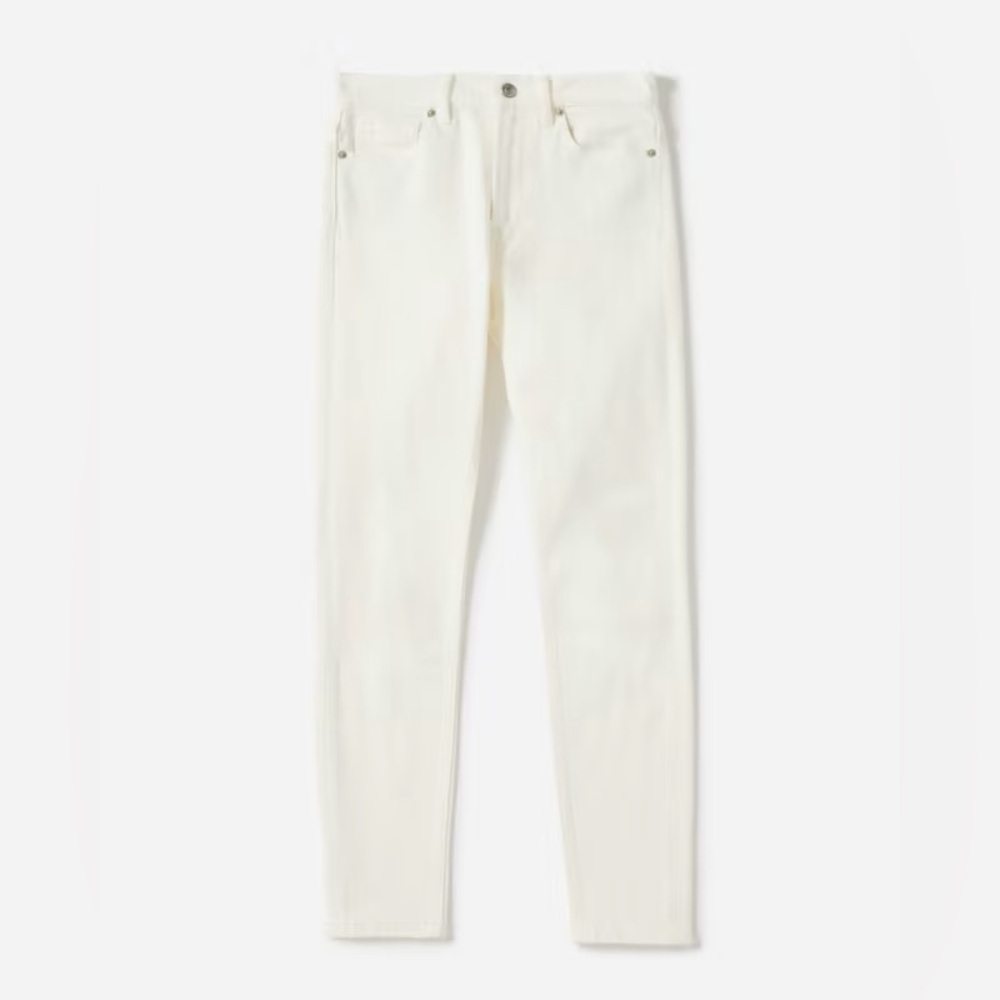 Everlane White Denim Pants Size 25
